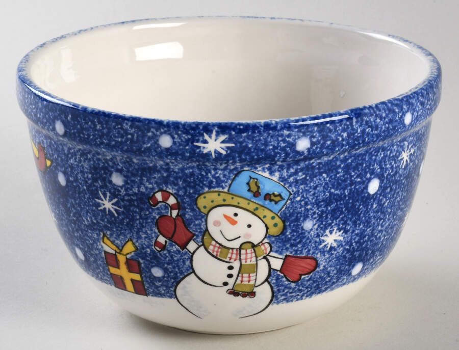 Frosty Snowman 5" Mixing Bowl by Studio Nova-1