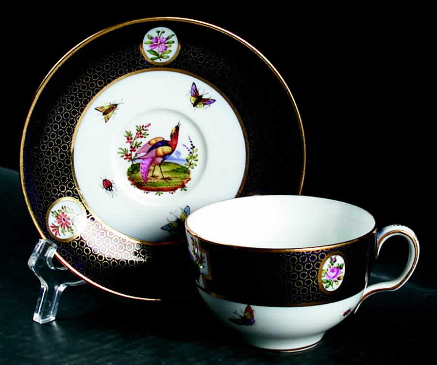 C1008 Flat Cup & Saucer Set by Spode-1