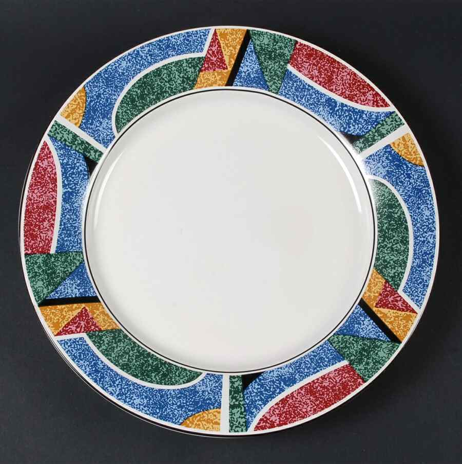 Flair (Made in China) 12" Chop Plate (Round Platter) by Sango-1