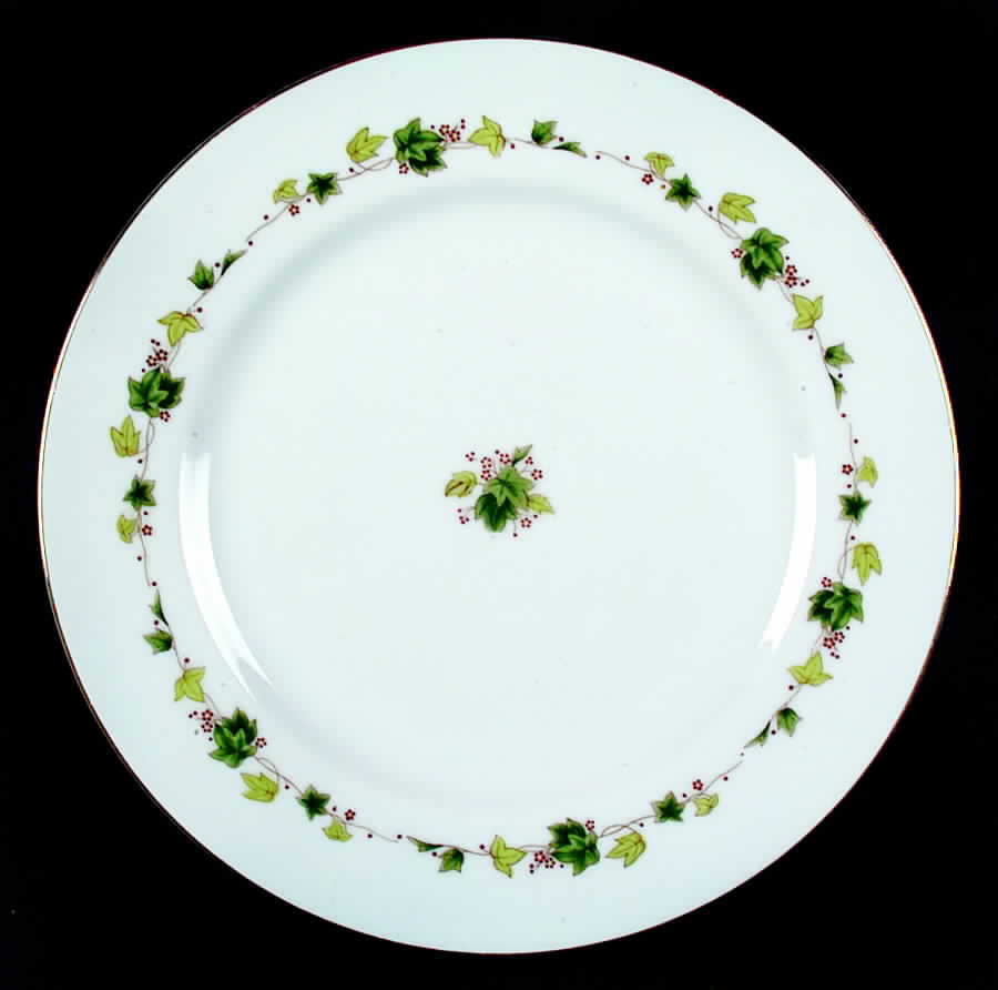 Castle Ivy Dinner Plate by Seyei Toki Co-1