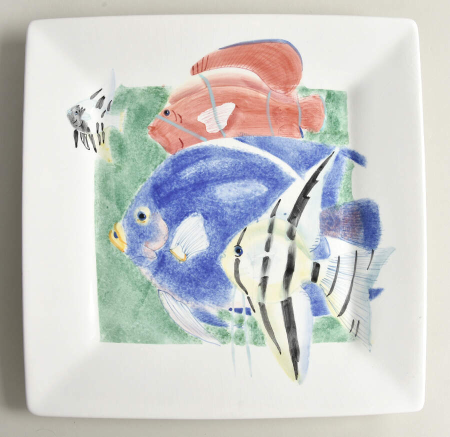 Sea Colors Dinner Plate by Sakura-1