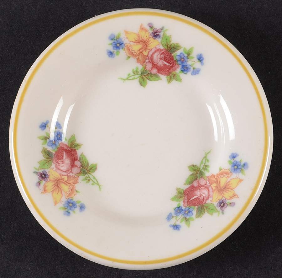 Colonial (Restaurant, Off White) Butter Pat by Syracuse-1