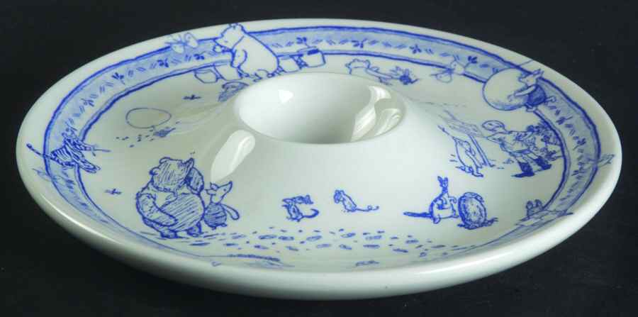 Classic Pooh Discovery (Blue) Egg Holder by Spode-1