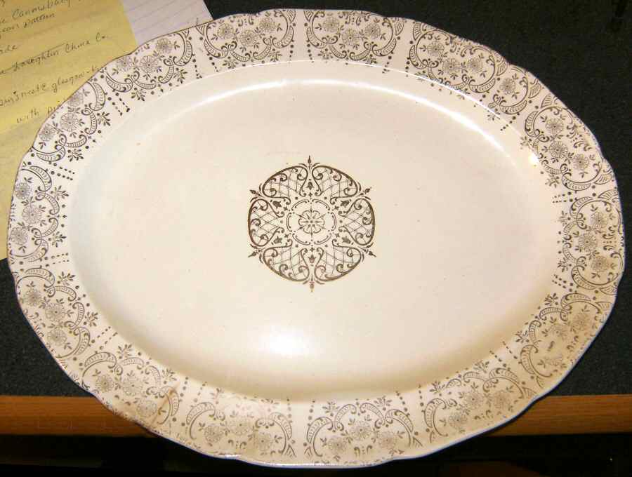 Sab65 13" Oval Serving Platter by Sabin-1