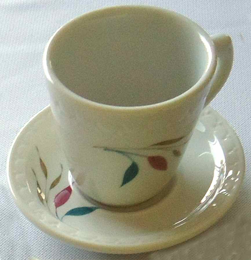Sy490 Flat Cup & Saucer Set by Syracuse-1