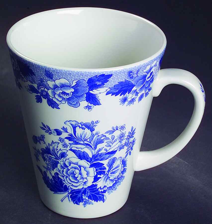 Blue Room Garden Collection (White Background) Mug by Spode-1