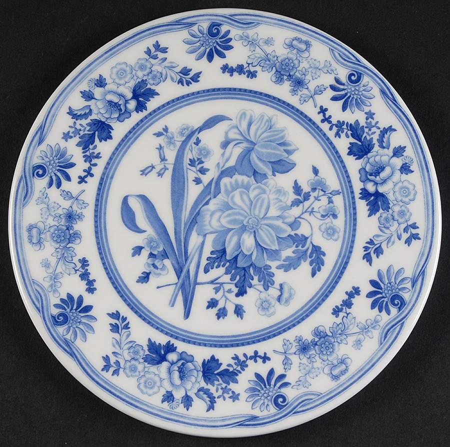 Blue Room Garden Collection (White Background) Trivet by Spode-1