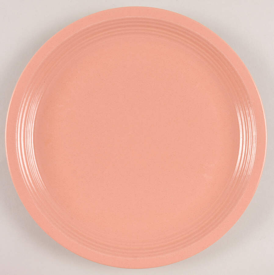 Ripples Dusty Apricot Dinner Plate by Sears-1