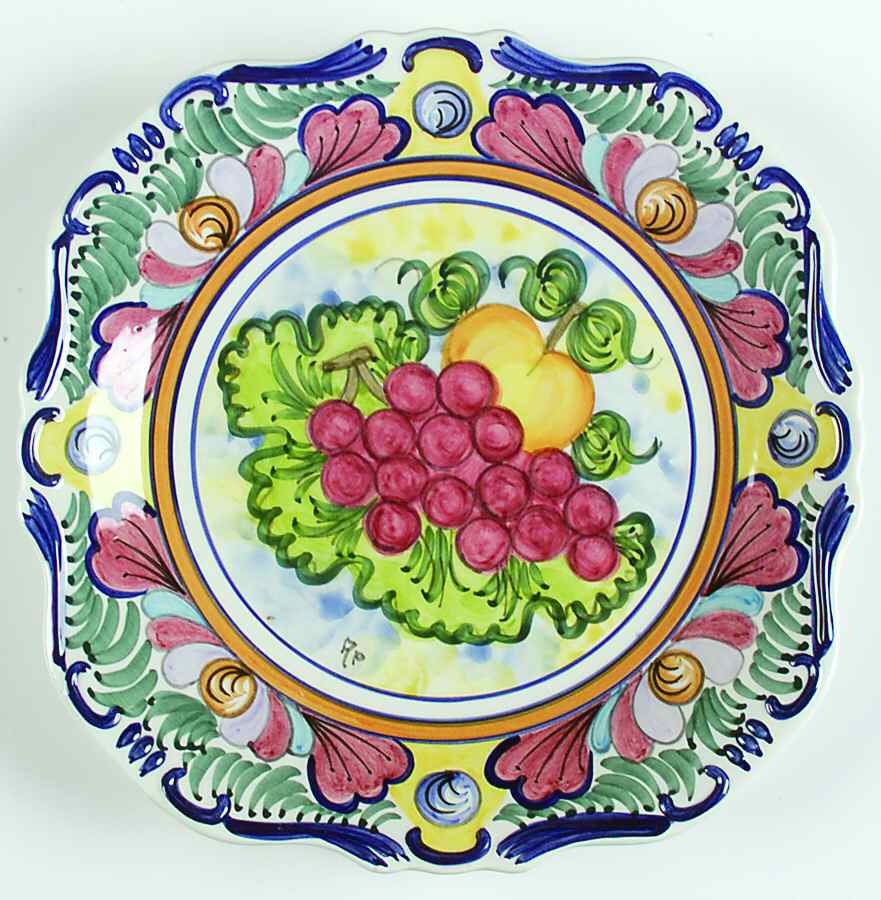 Fruit Square Dinner Plate by Skyros-1