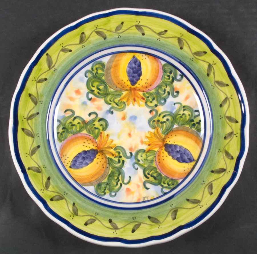 Pomegranate Salad Plate by Skyros-1