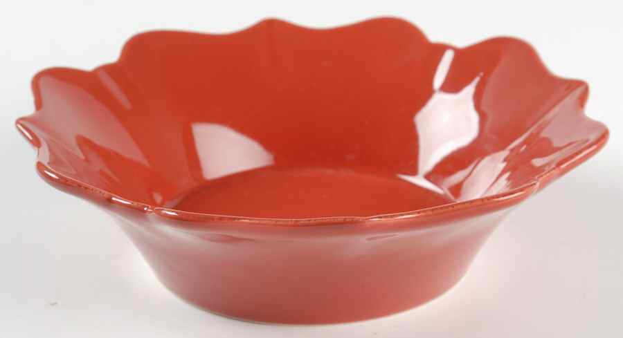 Caldas Autumn Red Coupe Cereal Bowl by Skyros-1