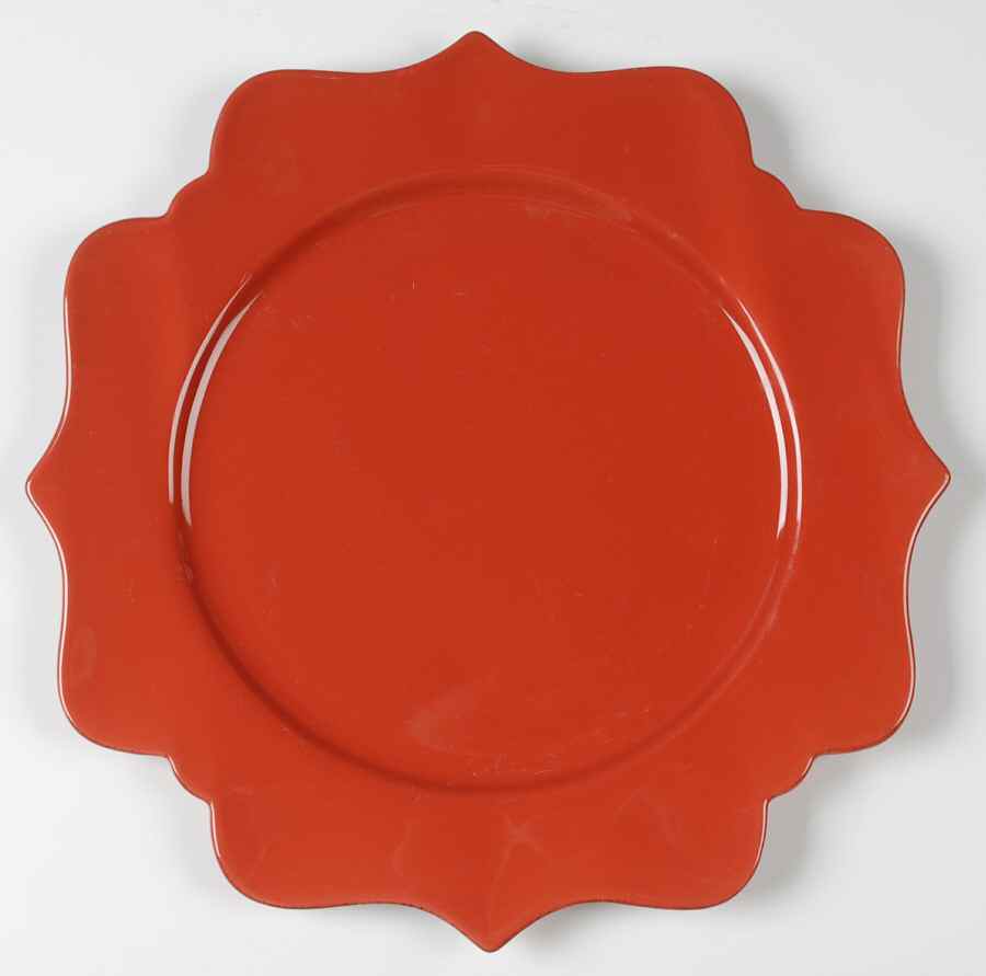 Caldas Autumn Red Service Plate (Charger) by Skyros-1