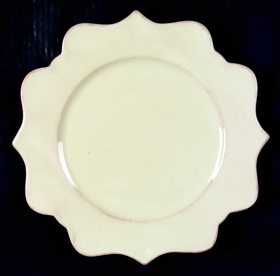 Caldas Ecru (Off White Tan) Dinner Plate by Skyros-1