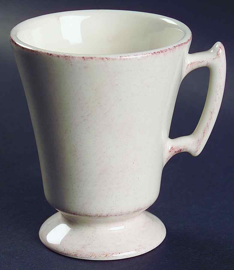 Caldas Ecru (Off White Tan) Footed Mug by Skyros-1