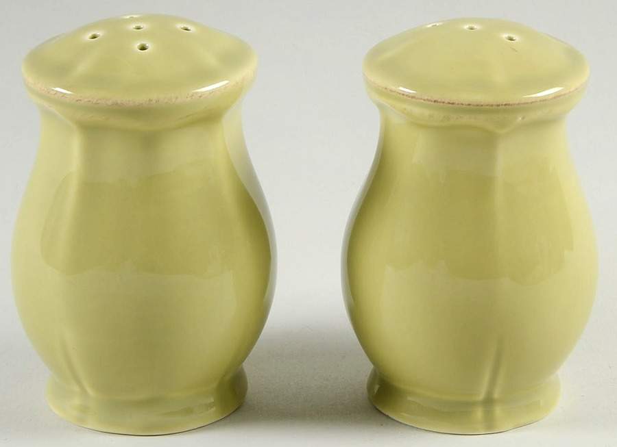 Corricoware Celadon Salt & Pepper Set by Skyros-1