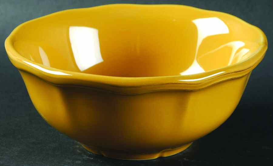 Corricoware Mustard Soup/Cereal Bowl by Skyros-1
