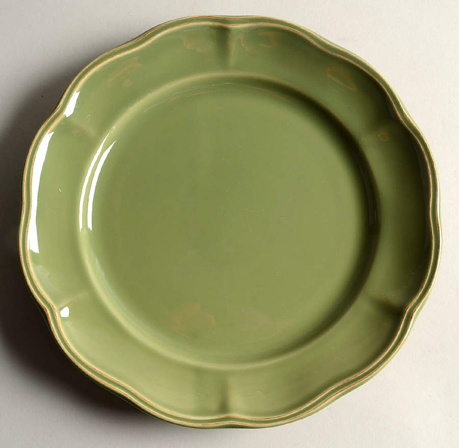 Corricoware Green Dinner Plate by Skyros-1