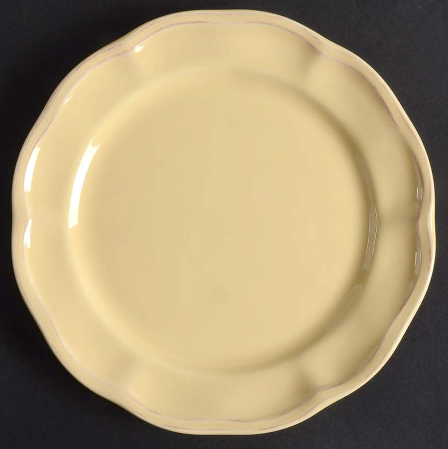 Corricoware Butter Cream (Ivory) Salad Plate by Skyros-1