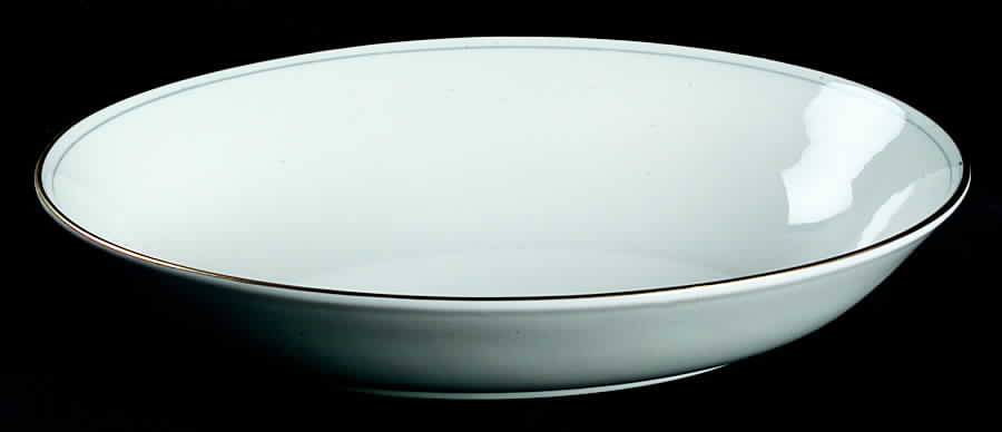 Lumiere 9" Oval Vegetable Bowl by St. Michael (RD)-1