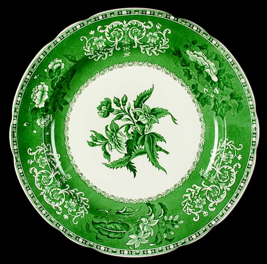 Camilla Green (Earthenware, Older) Dinner Plate by Spode-1
