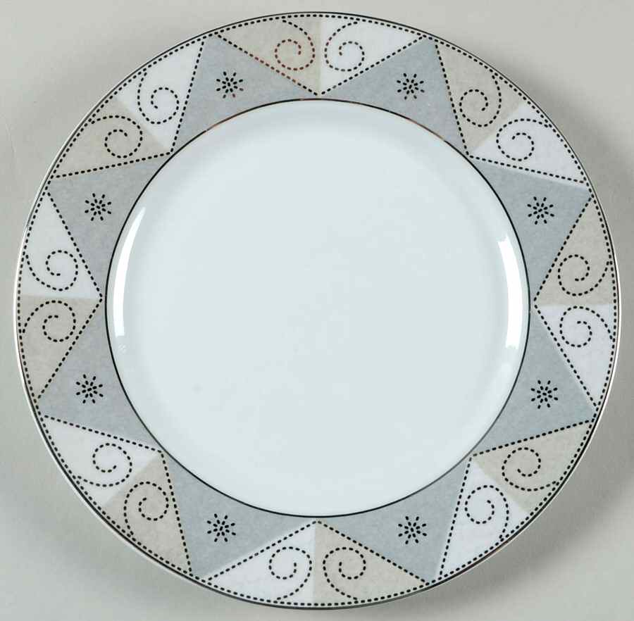 Sterling Scroll Salad Plate by Studio Nova-1