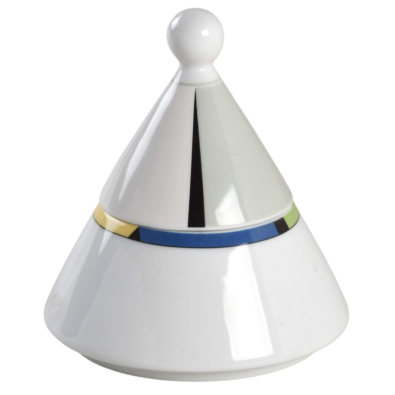 Quattro Sugar Bowl & Lid by Studio Nova-1