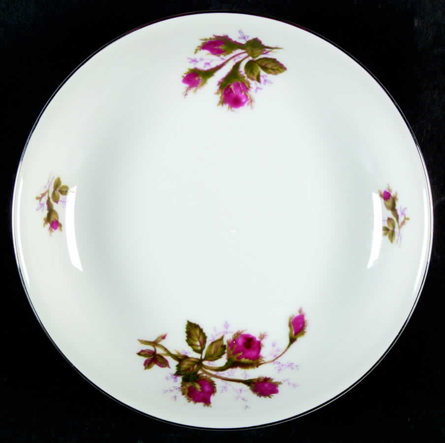 Silvia (Platinum Trim) Coupe Soup Bowl by Spring China-1