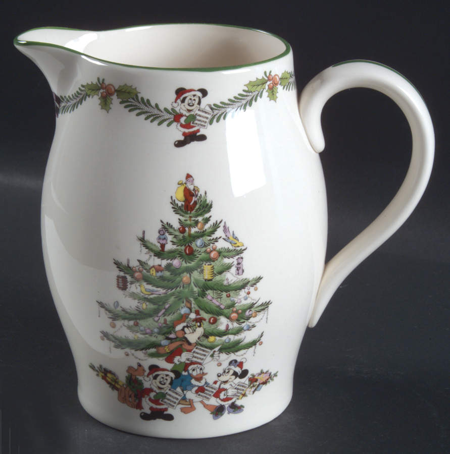 Disney Christmas Tree Celebration Liverpool Jug by Spode-1