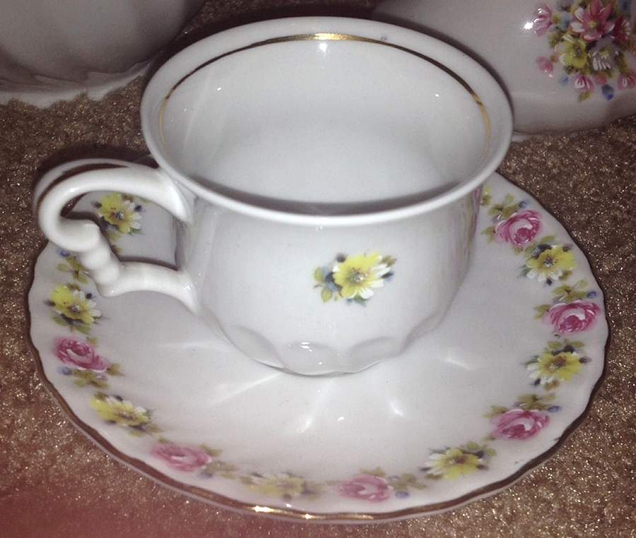 Swh30 Flat Cup & Saucer Set by Schwarzenhammer-1