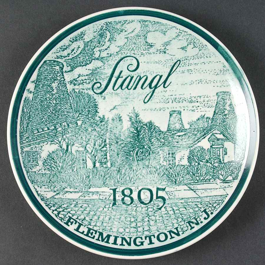 Advertising Signs Advertising Salad Plate by Stangl-1