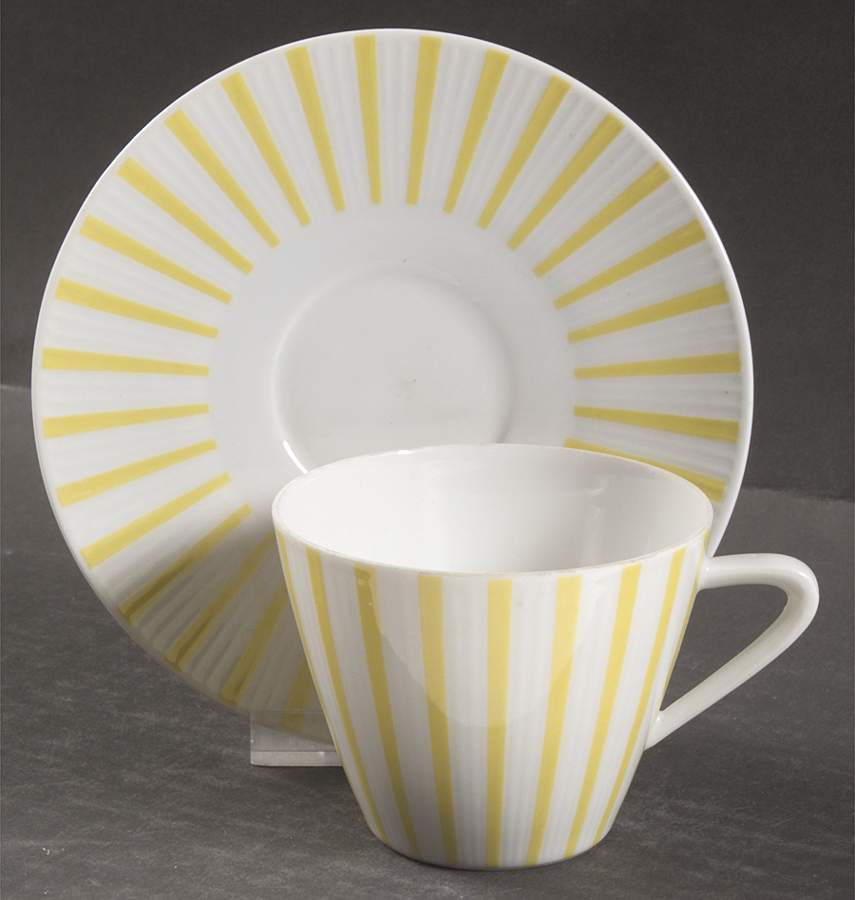 23923 Flat Cup & Saucer Set by Seltmann-1