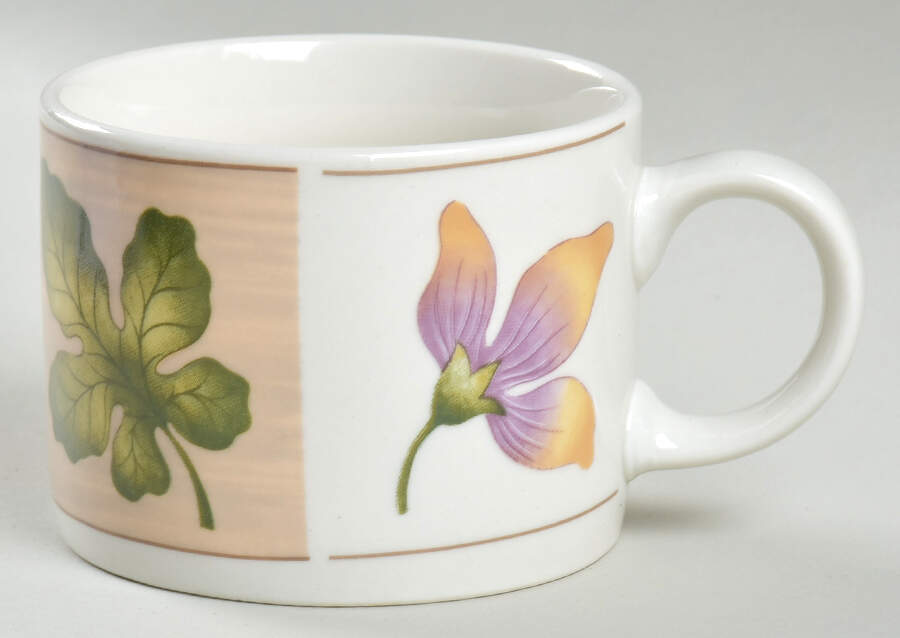 Dried Flowers Flat Cup by Sakura-1