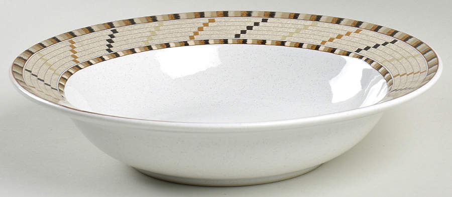 Bandelara 9" Round Vegetable Bowl by Studio Nova-1
