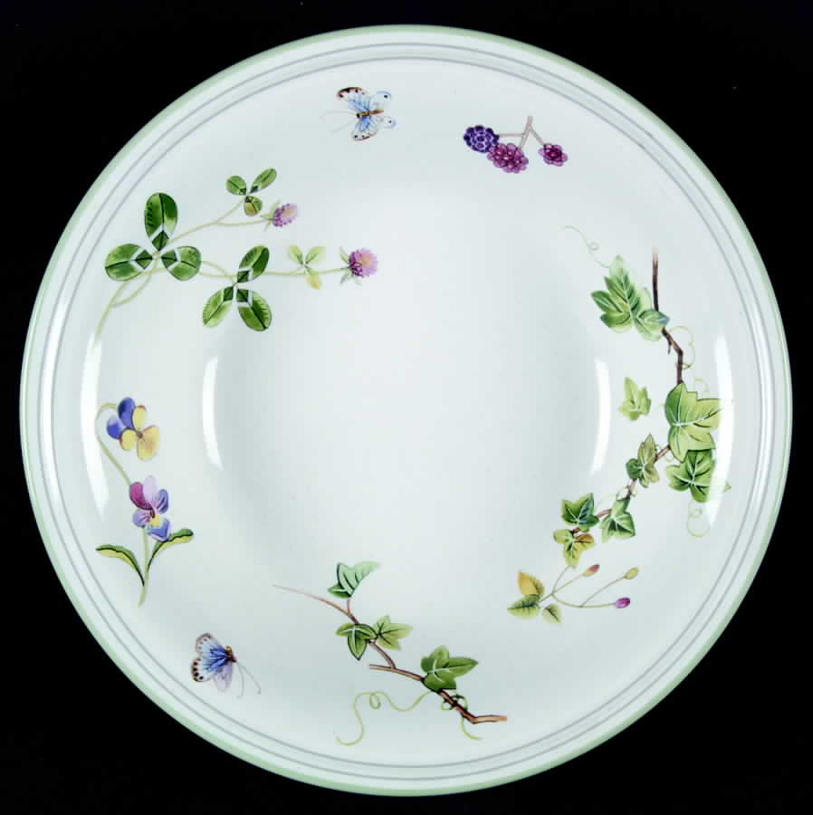 Botanical Splendor Coupe Soup Bowl by Studio Nova-1
