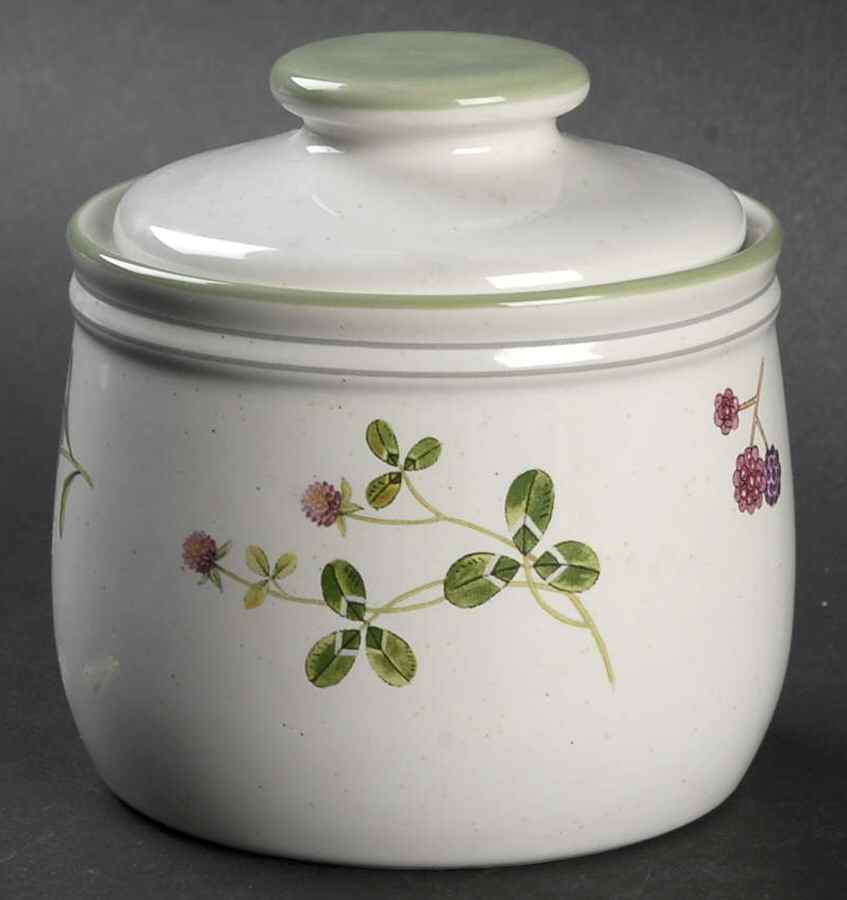 Botanical Splendor Sugar Bowl & Lid by Studio Nova-1