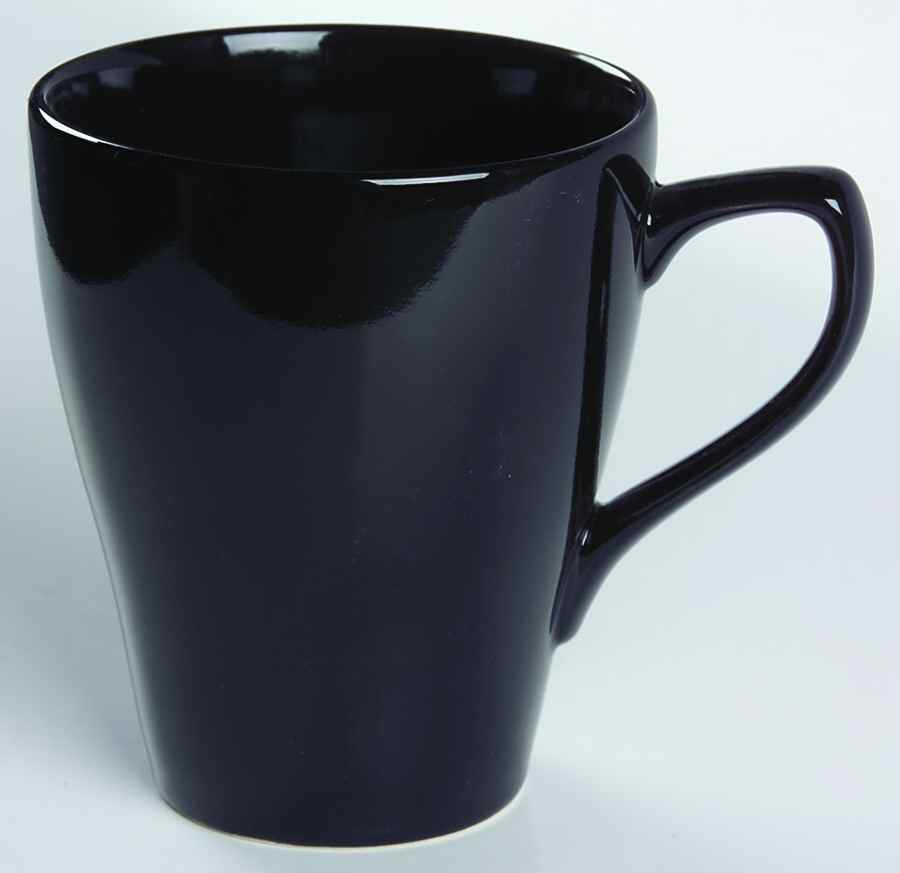 Contour Black Mug by Studio Nova-1