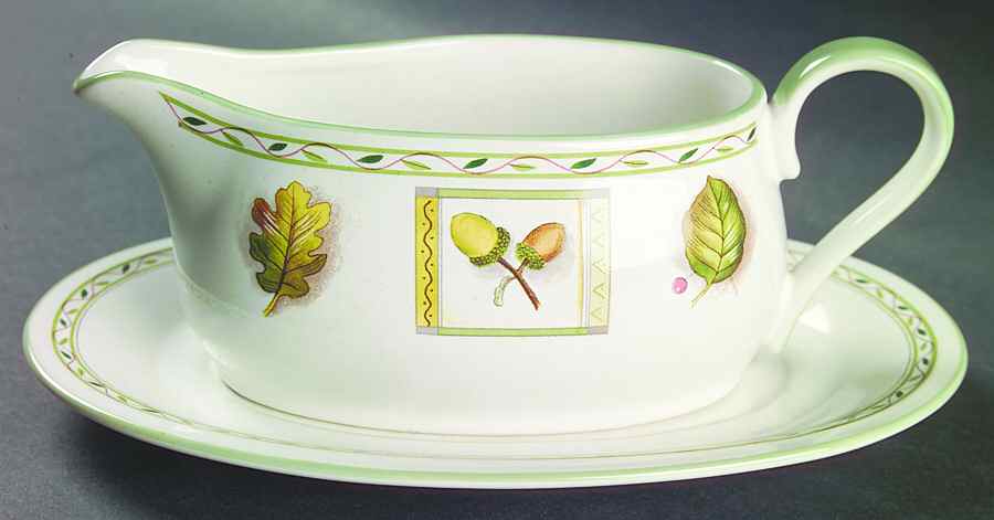 Country Song Gravy Boat & Underplate by Studio Nova-1
