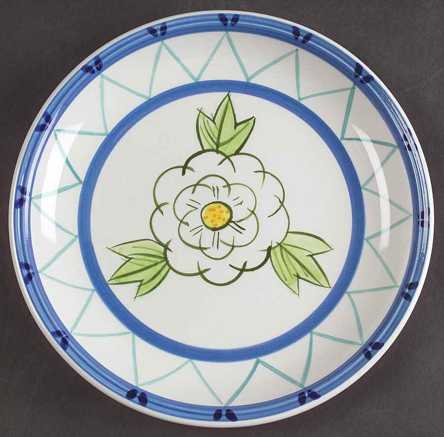 Daisy Parade Salad Plate by Studio Nova-1