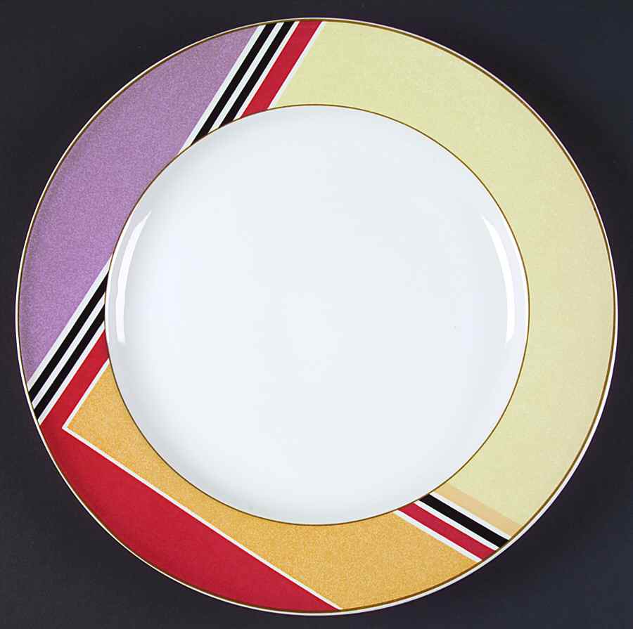Eastside Red 12" Chop Plate (Round Platter) by Studio Nova-1