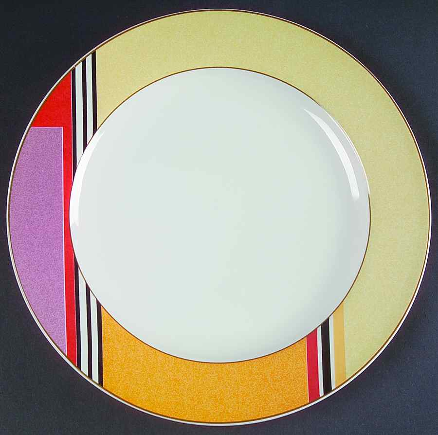 Eastside Red Dinner Plate by Studio Nova-1