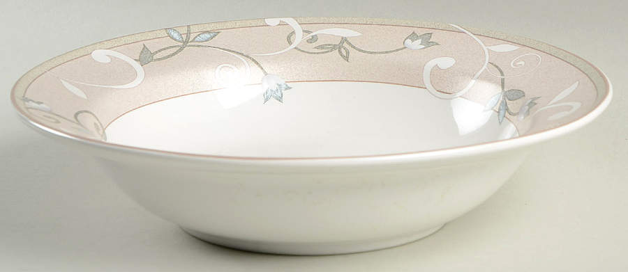 Jewel Tones Beige 9" Round Vegetable Bowl by Studio Nova-1