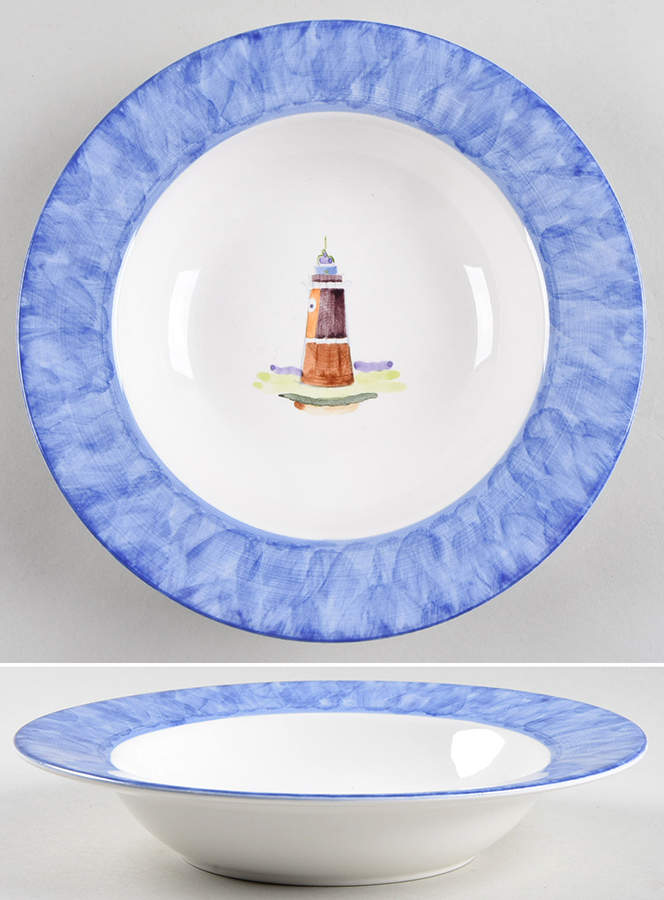 Mainsail Large Rim Soup Bowl by Studio Nova-1