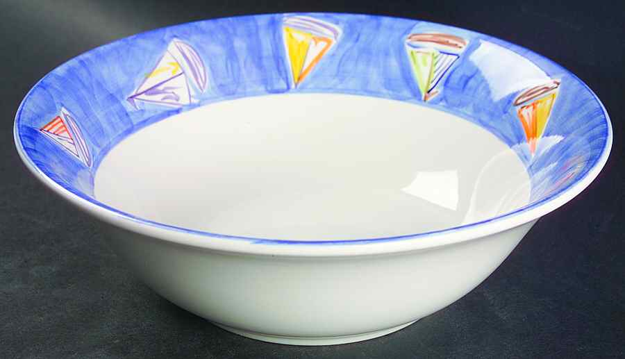 Mainsail 9" Round Vegetable Bowl by Studio Nova-1