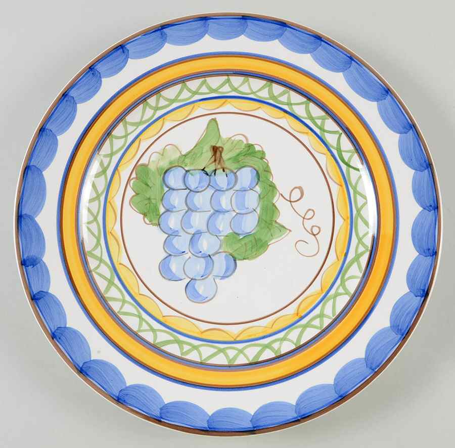Merlot 12" Chop Plate (Round Platter) by Studio Nova-1