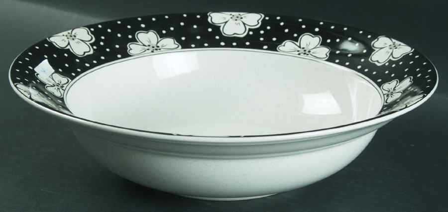Midnight Terrace 10" Round Vegetable Bowl by Studio Nova-1