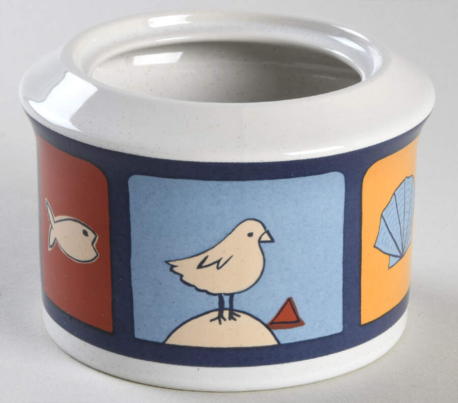 Nantucket Sugar Bowl No Lid by Studio Nova-1