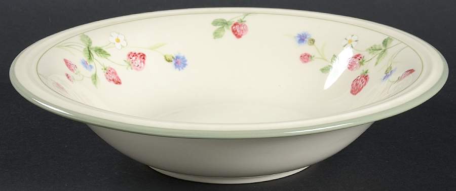 Strawberry Festival 9" Round Vegetable Bowl by Studio Nova-1