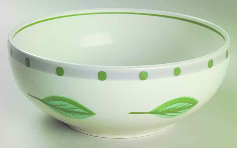 Tender Leaf 8" Round Vegetable Bowl by Studio Nova-1