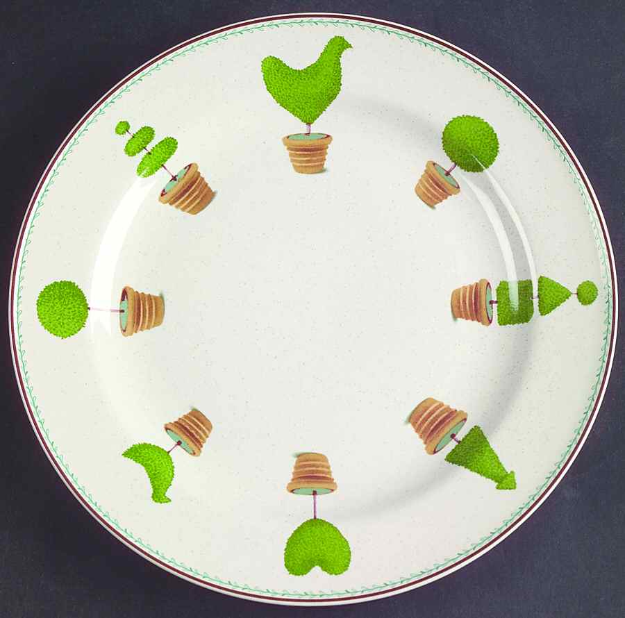 Chateau Garden Salad Plate by Studio Nova-1