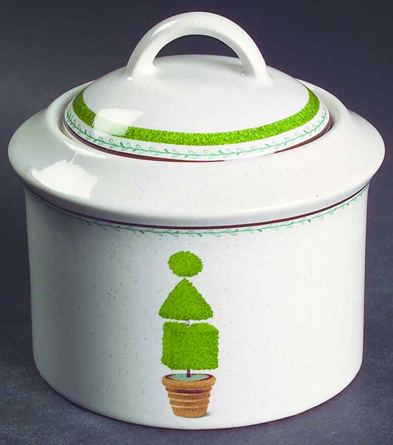 Chateau Garden Sugar Bowl & Lid by Studio Nova-1